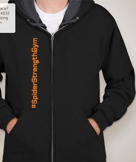 Zip up gym 2025 hoodie